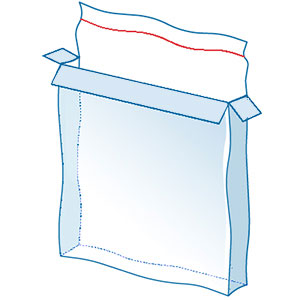 Пакет объемный для текстиля и комплектов постельного белья(КПБ)